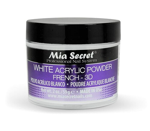 Mia Secret White Acrylic Powder French- 3D