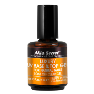 Mia Secret Luxury UV Base & Top Gel 0.5FL.oz - 15mL