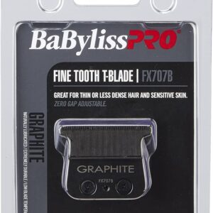 BabylissPRO Graphite Fine Tooth T-Blade