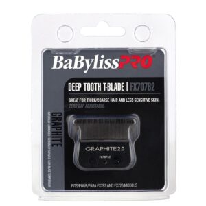 BabylissPRO Deep Tooth T-Blade FX707B2 Graphite