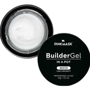 PinkMask Builder Gel In a Pot, gel constructor profesional para uñas acrílicas y de gel.