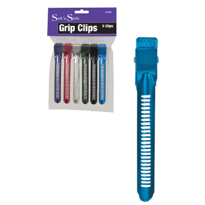 Soft'n Style Grip Clips 6pcs