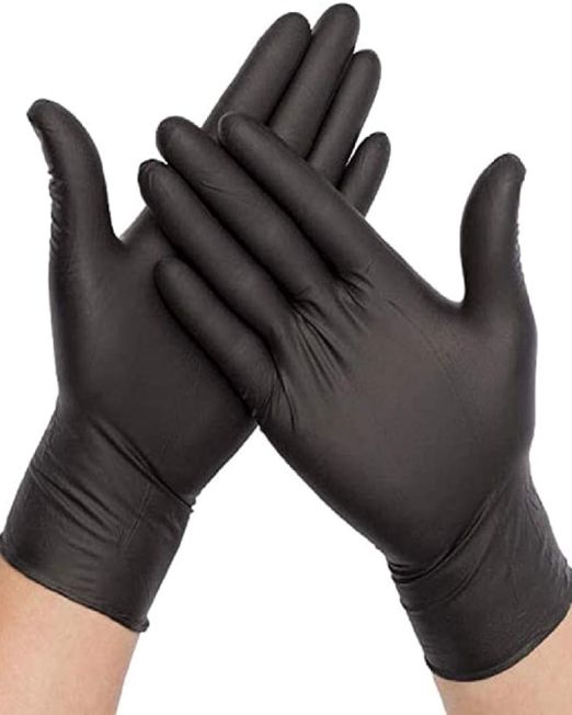 Disposable Nitrile Gloves 100pcs Negro
