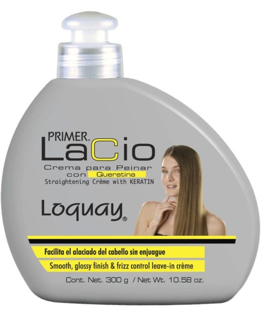 Loquay Primer Lacio Crema Para Peinar Con Queratina