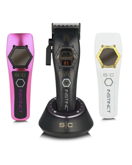 INSTINCT METAL CLIPPER - PROFESSIONAL CORDLESS HAIR CLIPPER WITH IN2 VECTOR MOTOR