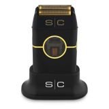 INSTINCT METAL SHAVER - PROFESSIONAL DOUBLE FOIL CORDLESS SHAVER WITH INTUITIVE TORQUE CONTROL AND IN2 VECTOR MOTOR IN BLACK