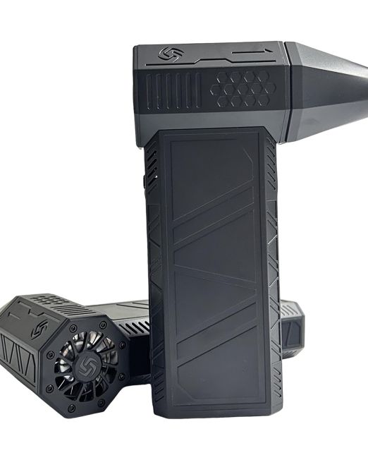 Violent Air Duster Turbo-Fan 13000, soplador de aire profesional de alta potencia para limpieza profunda.