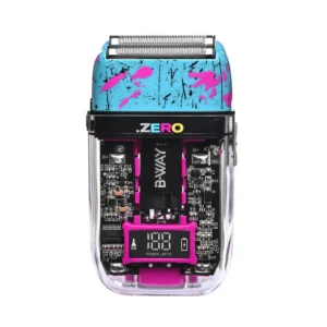 Afeitadora profesional Shaver Bway Zero, ideal para acabados al ras y delineados perfectos.