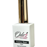 Rubber Base Clear Ode’s Beauty – Base transparente profesional para uñas 15ml