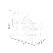 Dompel Shampoo Bowl Champ Ceramica