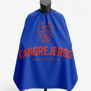 Capas de barbería BSN, Cangrejeros de Santurce, o Barber & Beauty Supply PR