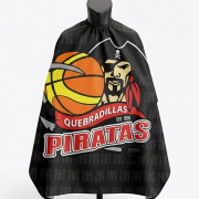 Capas de barbería BSN, Piratas de Quebradillas, o Barber & Beauty Supply PR